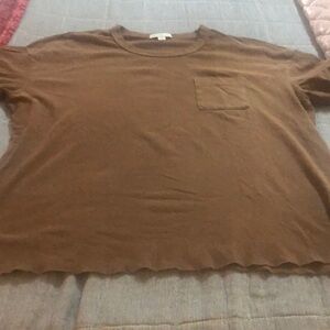 James perse boxy pocket tee